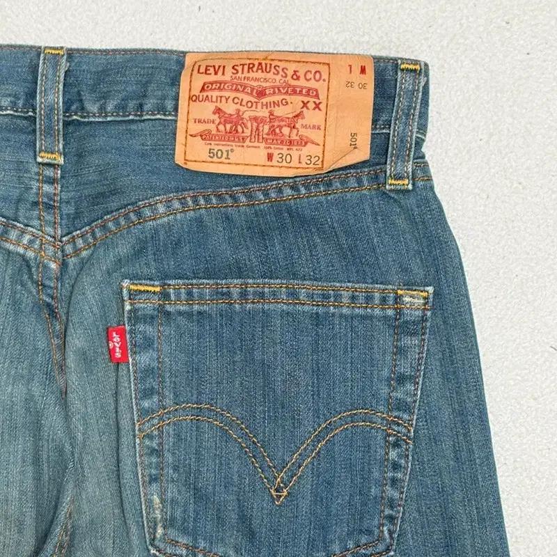 LEVI'S 501 버튼플라이 오리지널 스트레이트진 30X32 10