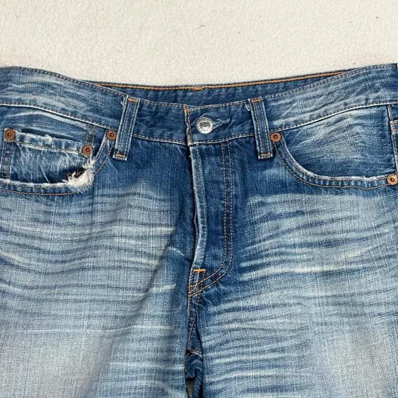 LEVI'S 00's 501 데님 워싱진 70X82 4