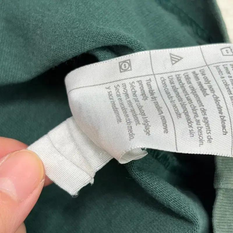 CARHARTT 오리지널 핏 포켓 반팔티 그린 L 7