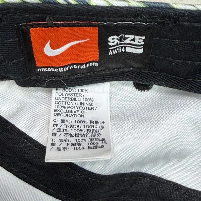 NIKE AW84 프린트 캠프캡 모자 6
