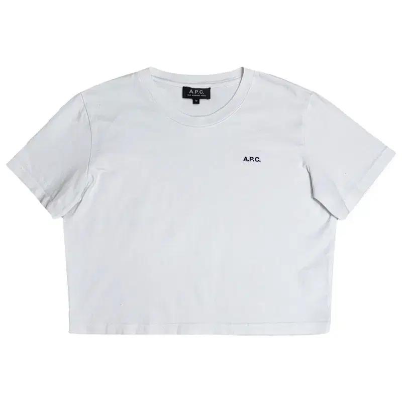 A.P.C. 마이크로로고 크롭 반팔티 M 2