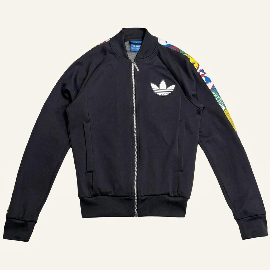 ADIDAS 테이프라벨 슈퍼스타 트랙탑 져지 85 1