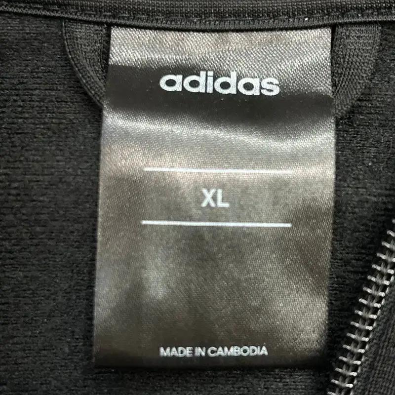 아디다스 블랙 트랙탑 져지 XL 6