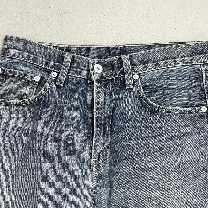 LEVI'S 502 그레이 진 30-33 3