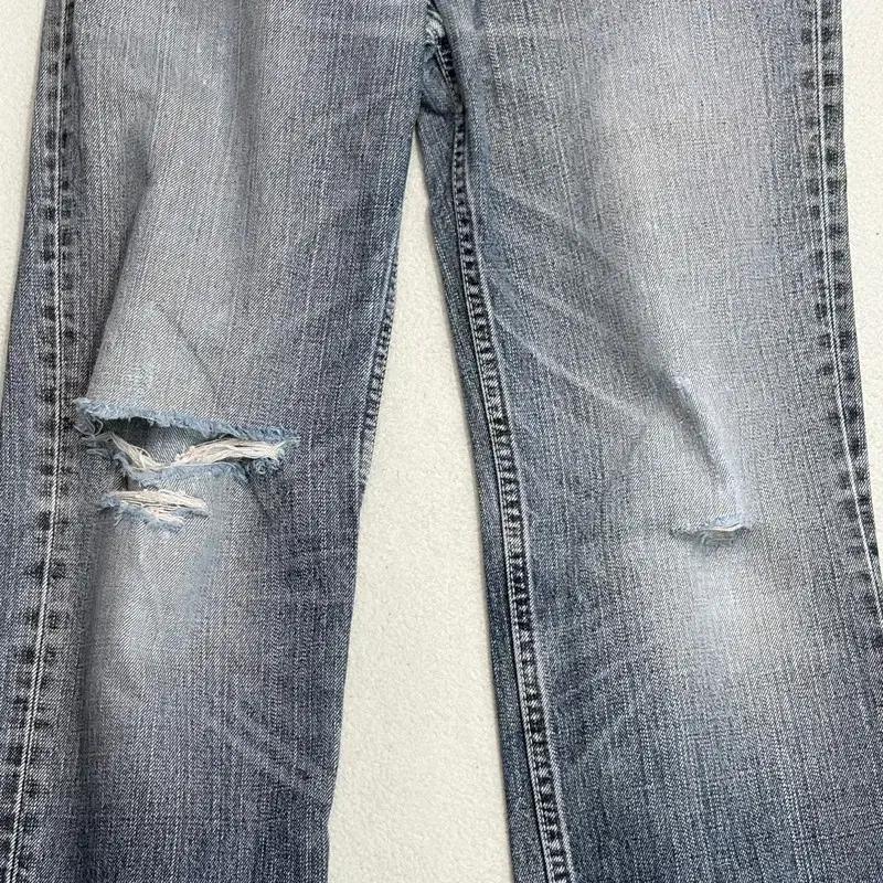 LEVI'S 502 그레이 진 30-33 4