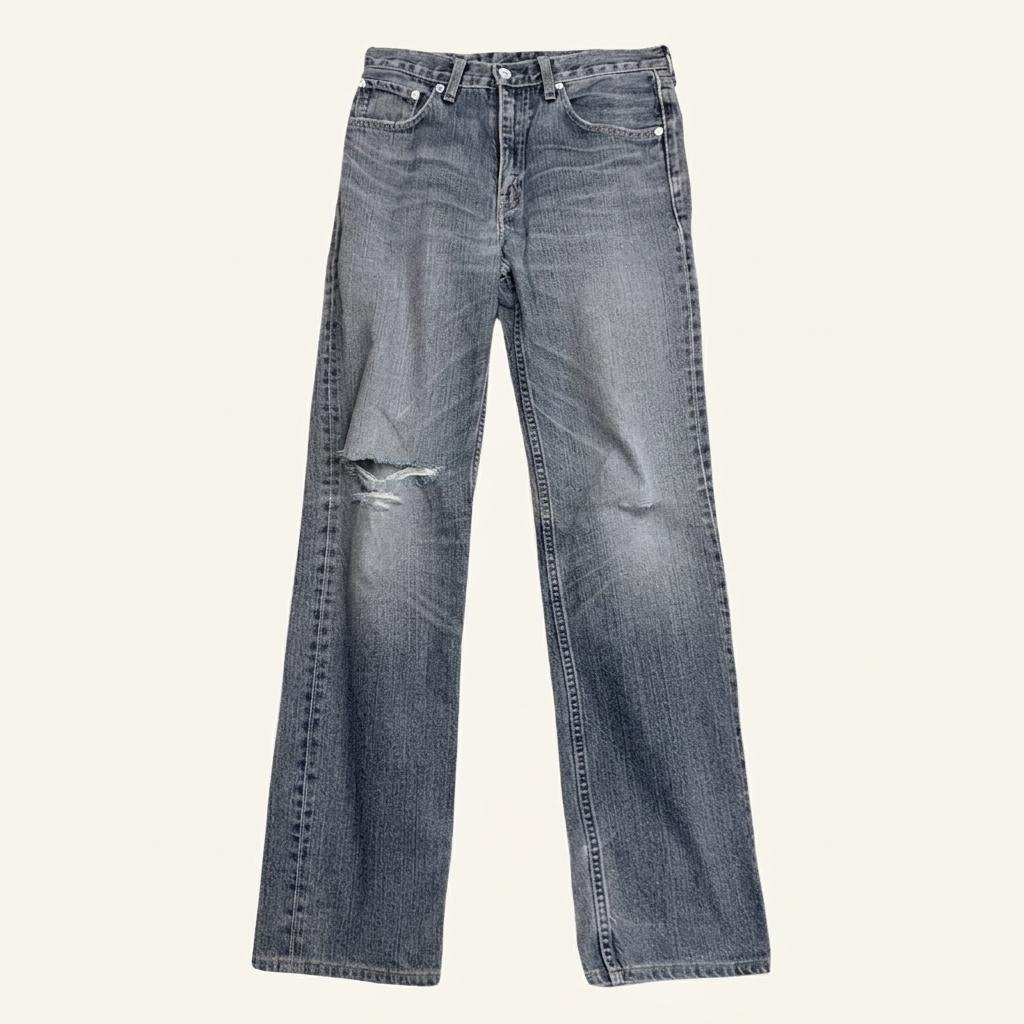 LEVI'S 502 그레이 진 30-33 1