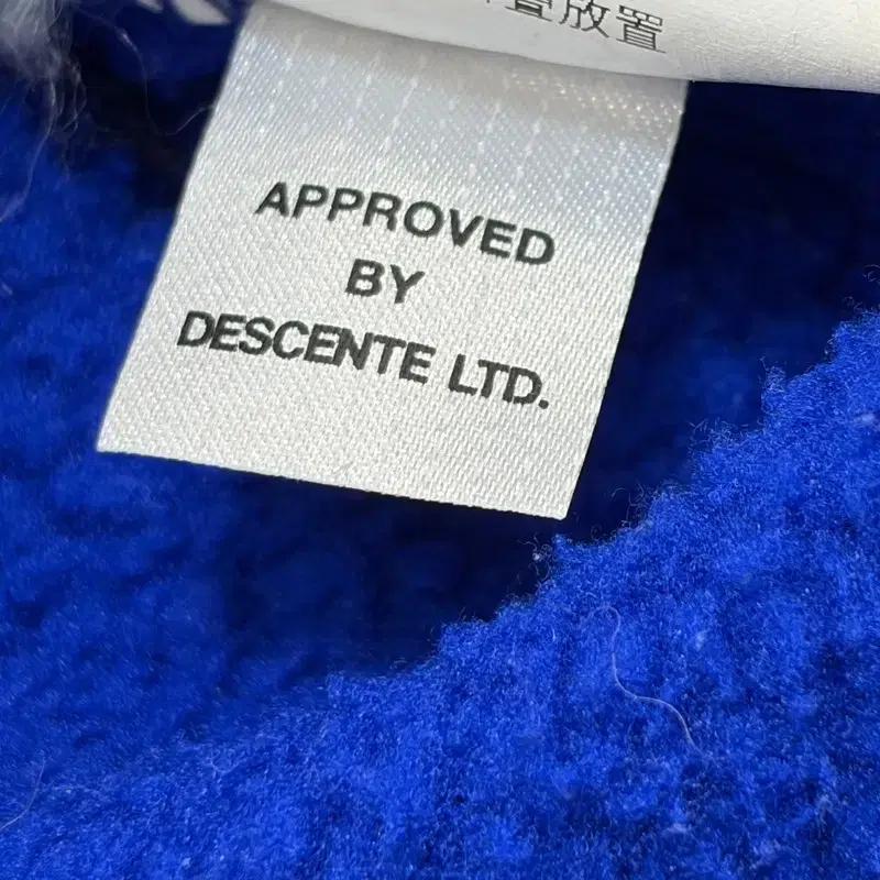 DESCENTE 스위스 스키팀 본딩 플리스 후드 자켓 M 9