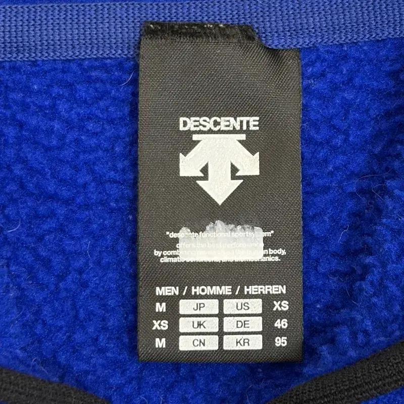 DESCENTE 스위스 스키팀 본딩 플리스 후드 자켓 M 6