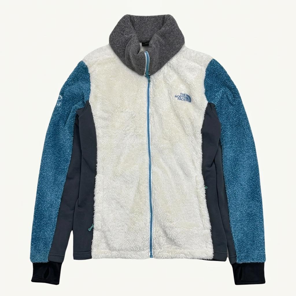 THE NORTH FACE 배색 플리스 집업 자켓 90 1