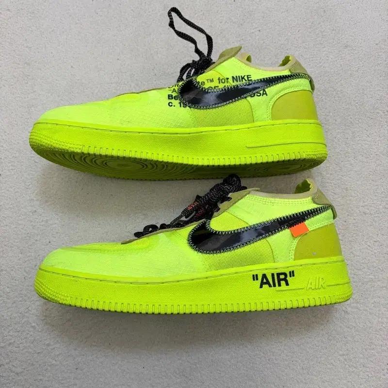NIKE x OFF WHITE 에어포스 1 로우 볼트 280 3