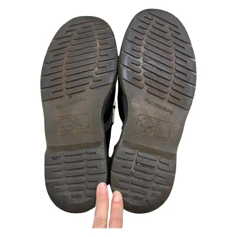 DR. MARTENS 1460 8홀 스무스 레더부츠 250 9