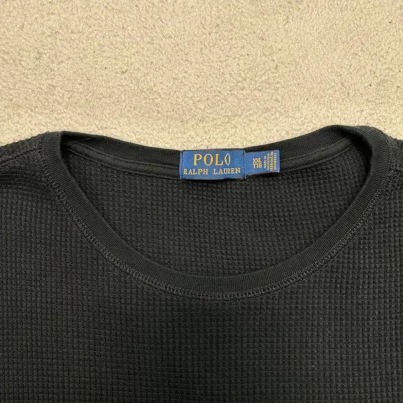 폴로랄프로렌 블랙 와플 니트 롱슬리브 XXL 5