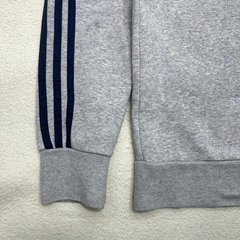 아디다스 에센셜 3S 크루FT L/S 맨투맨 그레이 4