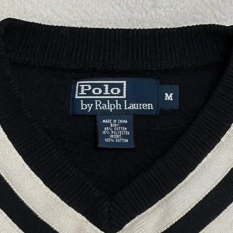 POLO 00's 스키 엠브로이드 크리켓 맨투맨 M 6
