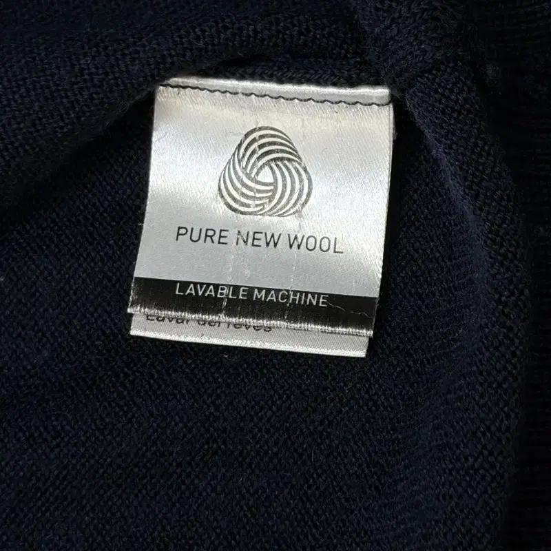 LACOSTE 네이비 메리노울 크루넥 스웨터 XXL 6