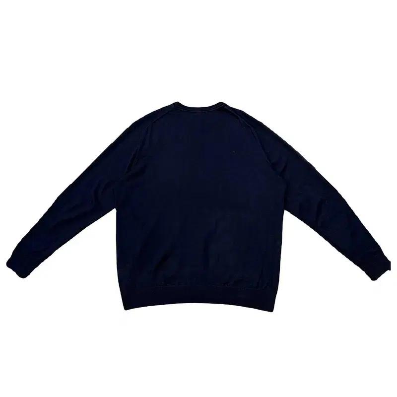 LACOSTE 네이비 메리노울 크루넥 스웨터 XXL 8