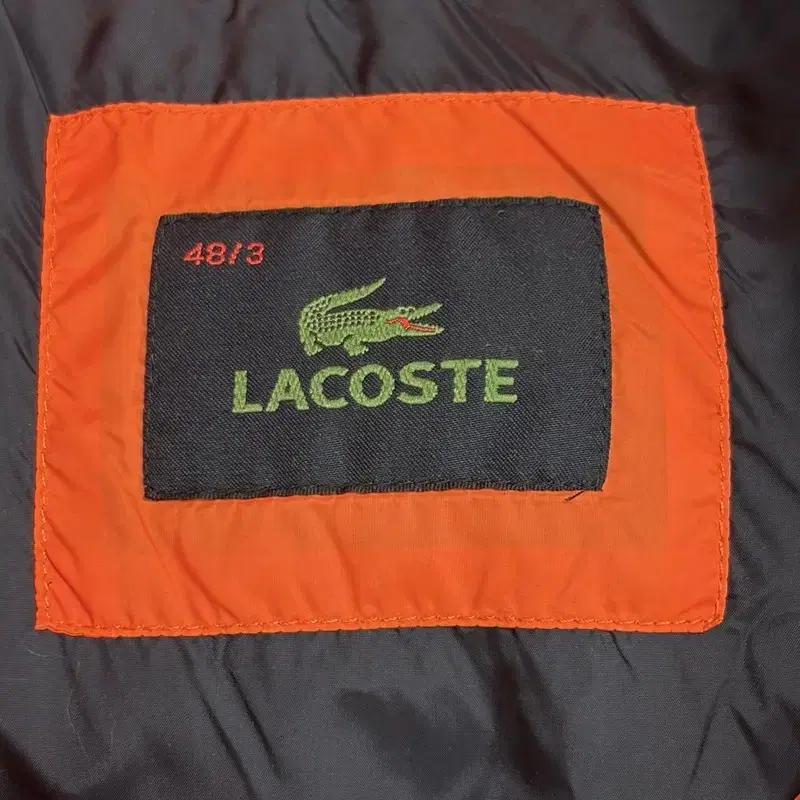 LACOSTE 오렌지 다운 베스트 48/3 7