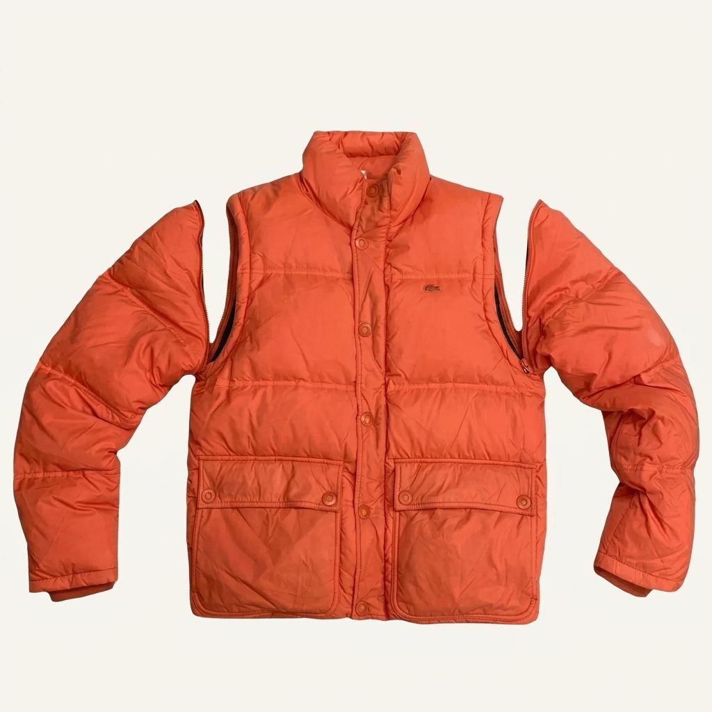 LACOSTE 오렌지 다운 베스트 48/3 1