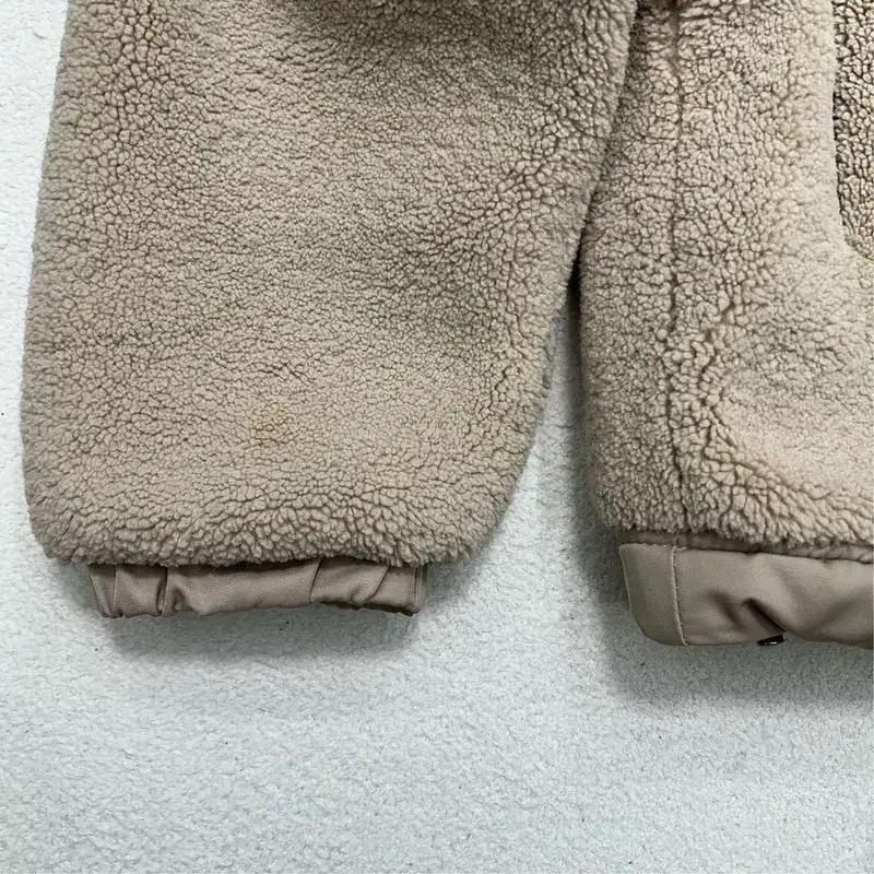 자라 베이지 양털 후리스 자켓 XS 4