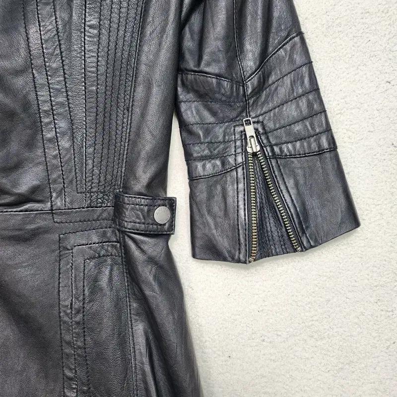 ZADIG&VOLTAIRE 양가죽 롱자켓 M 7