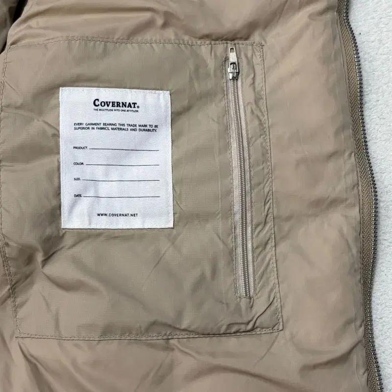 COVERNAT 덕다운 경량 패딩조끼 XL 5
