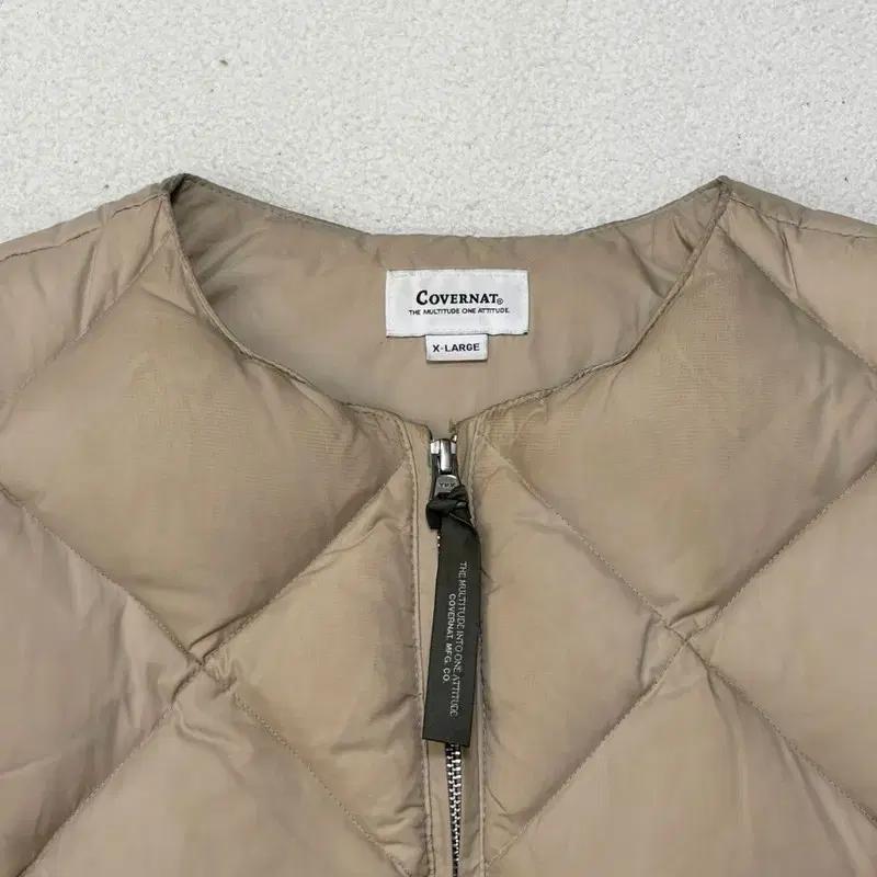 COVERNAT 덕다운 경량 패딩조끼 XL 3