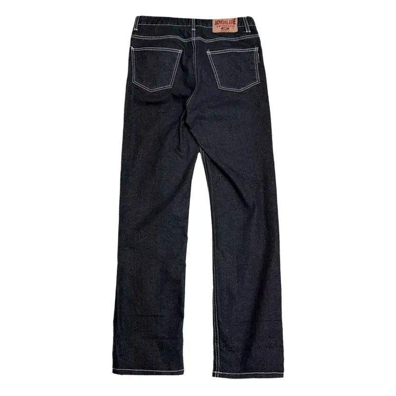 ACME DE LA VIE 블랙 생지 데님 팬츠 1 9