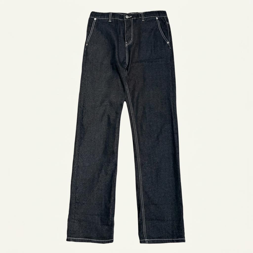 ACME DE LA VIE 블랙 생지 데님 팬츠 1 1