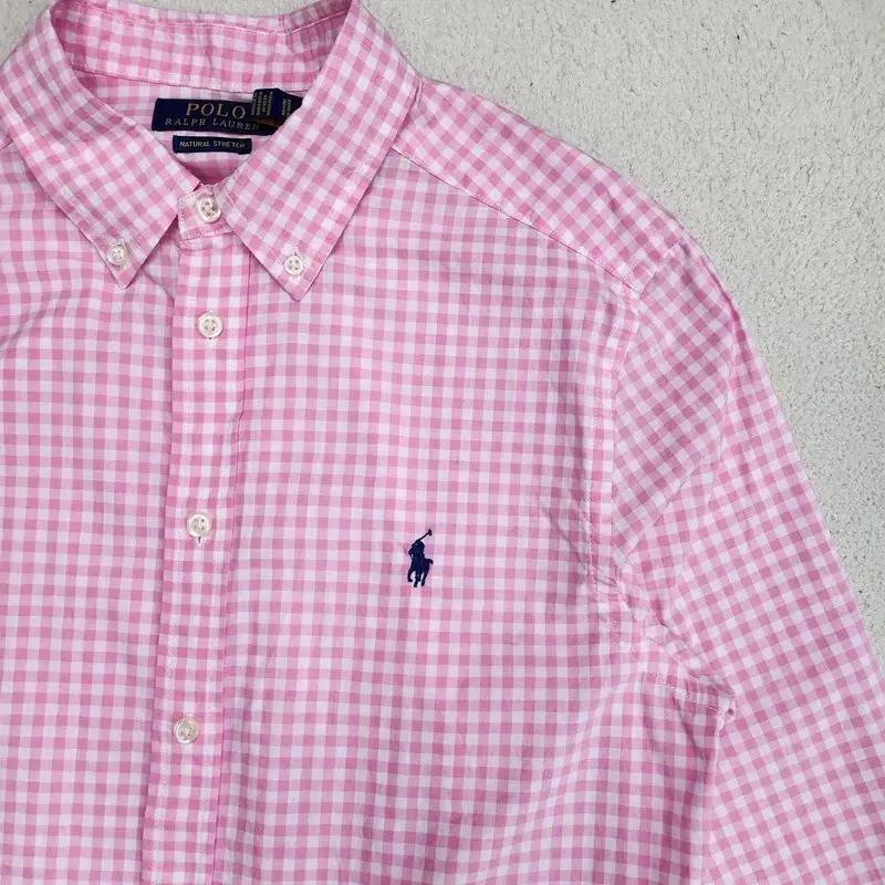 RALPH LAUREN 체크 셔츠 Women XL 3