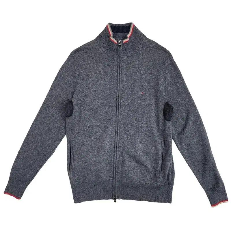 TOMMY HILFIGER 엘보패치 니트집업 2