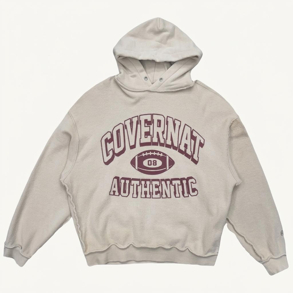 COVERNAT 오버핏 후드티 M 1