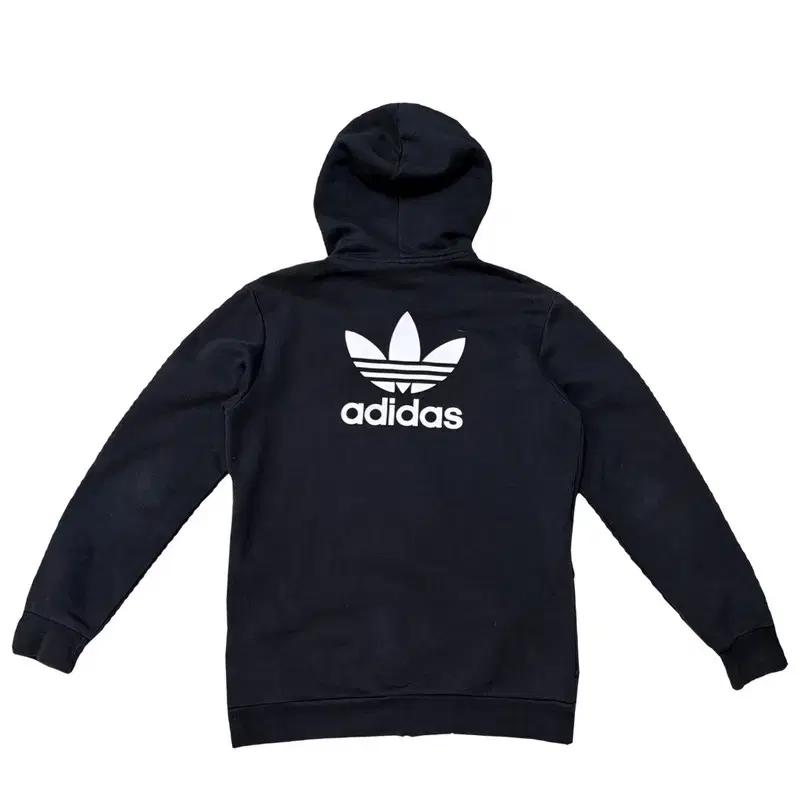 ADIDAS 파이어버드 백로고 블랙 후드집업 L 10