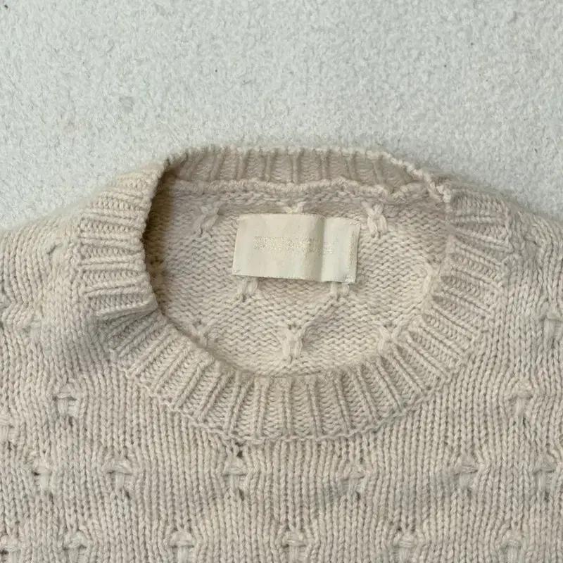 ZADIG&VOLTAIRE 알파카 울 크롭 스웨터 S 4