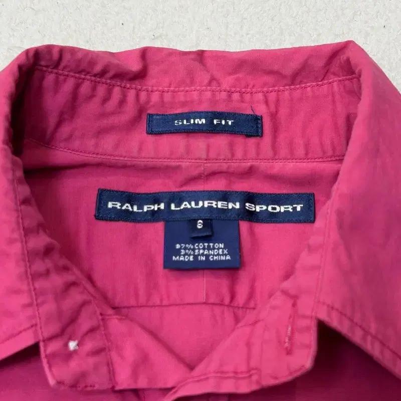 POLO RALPH LAUREN 스포츠 슬림핏 코튼 셔츠 8 5