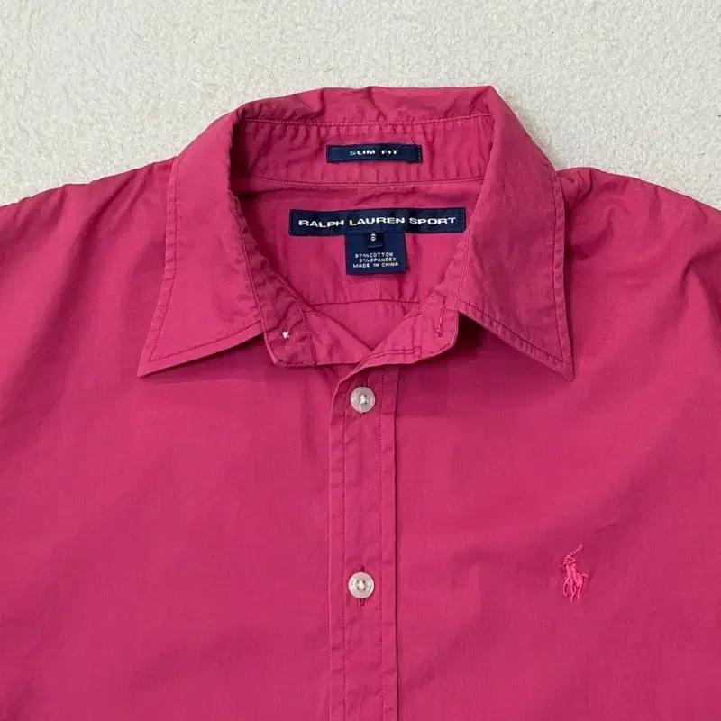 POLO RALPH LAUREN 스포츠 슬림핏 코튼 셔츠 8 4