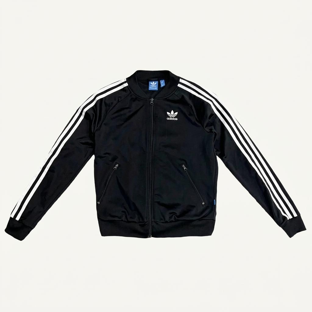 ADIDAS 오리지널 SST 트랙탑 저지 자켓 85 1
