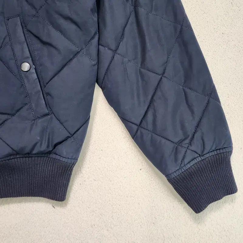 KANGOL 블랙다이아몬드 퀼팅 붐버 자켓  XL 3