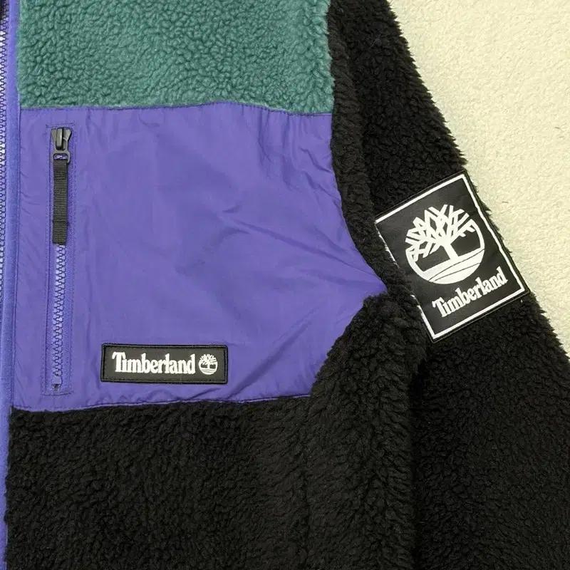 TIMBERLAND 배색 플리스 M 3