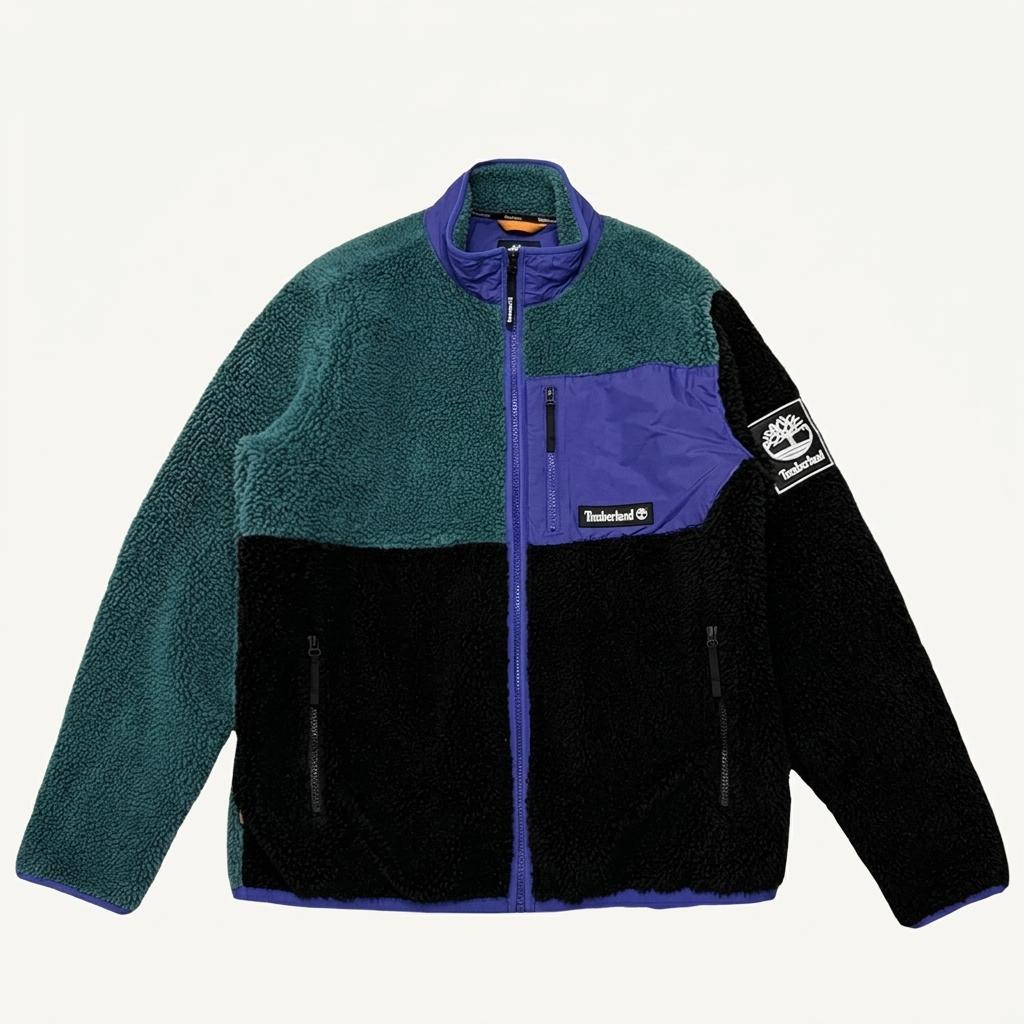 TIMBERLAND 배색 플리스 M 1