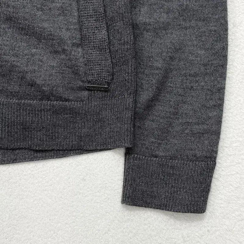 CALVIN KLEIN 메리노울 니트집업 M 4