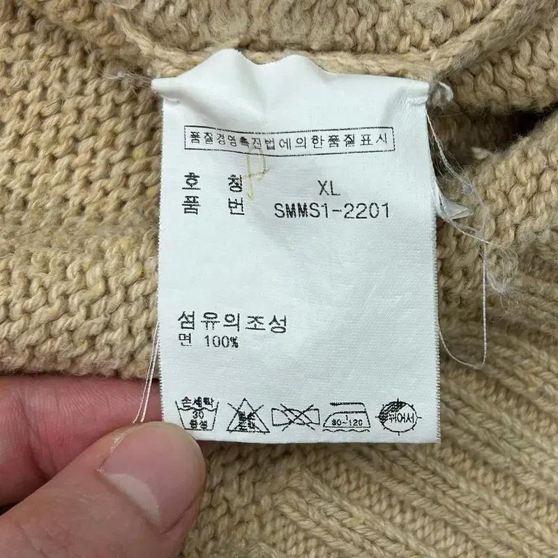 RALPH LAUREN 베이지 라운드넥 니트 XL 7