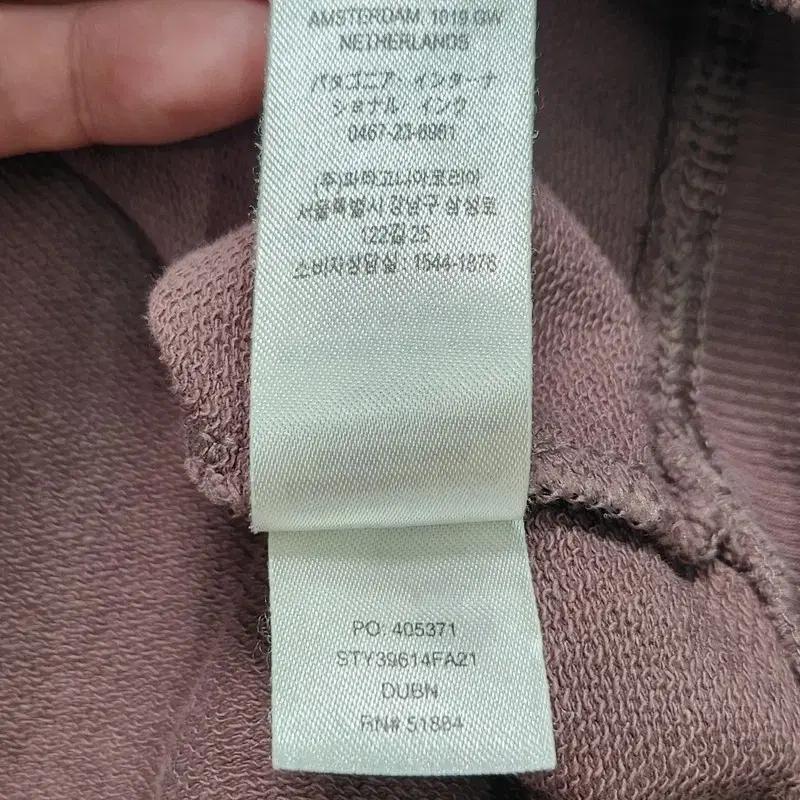 PATAGONIA 플라이터 플래그 오가닉 맨투맨 S 10