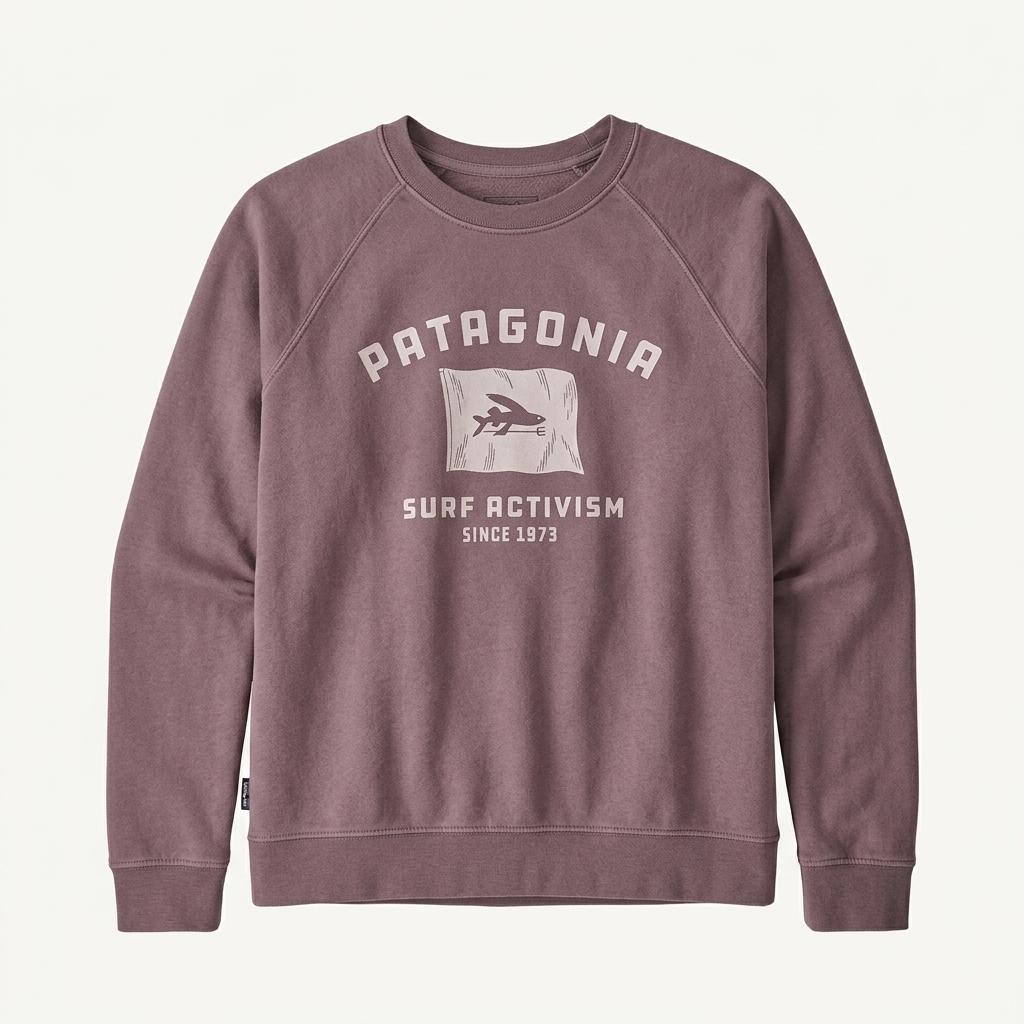 PATAGONIA 플라이터 플래그 오가닉 맨투맨 S 1