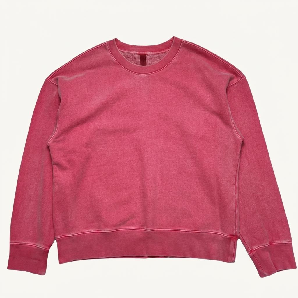 ATTENTIONROW 피그먼트 오버핏 맨투맨 1 size 1