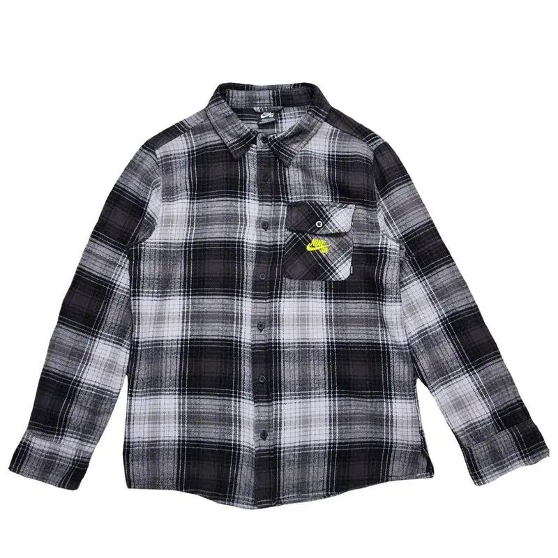 NIKE SB 플란넬 체크 셔츠 L 2