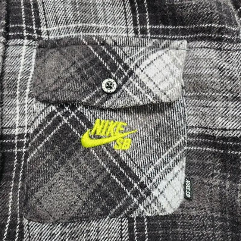 NIKE SB 플란넬 체크 셔츠 L 3