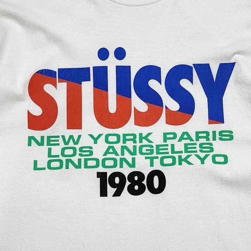 STUSSY 월드투어 롱슬리브 L 3