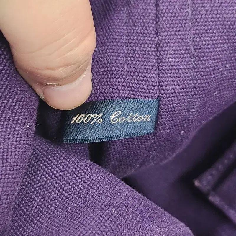 RALPH LAUREN 빅포니 코튼 토트백 10