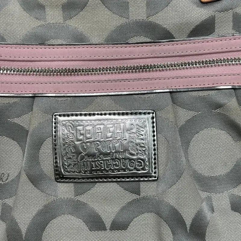 COACH 캔버스 키홀더 숄더백 3