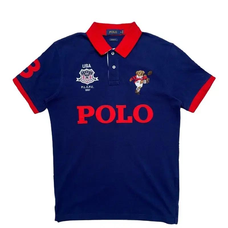 POLO RALPH LAUREN 폴로베어 빅로고 카라 티셔츠 L 2